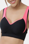 Lady Lyka Cotton Padded Sports Bra (Pack of 2) - Multicolor — thumbnail 6